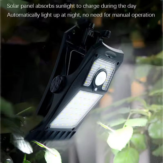 SOLARCLIP™: LAMPARA SOLAR LED CLIP Y SENSOR DE MOVIMIENTO