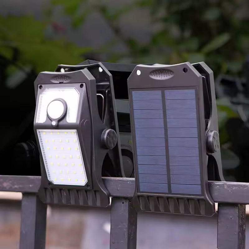 SOLARCLIP™: LAMPARA SOLAR LED CLIP Y SENSOR DE MOVIMIENTO