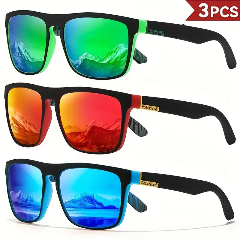 SUNGLASSES PRO: 3 PACK DE GAFAS DE SOL POLARIZADAS UNISEX